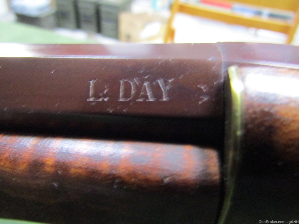 Early Leonard Day Underhammer .36 Caliber Target Rifle-img-14