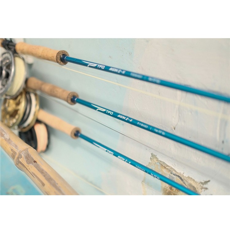 TFO Axiom II-X 11wt 9ft 4pc Fly Fishing Rod with Rod Sock and Tube-img-4