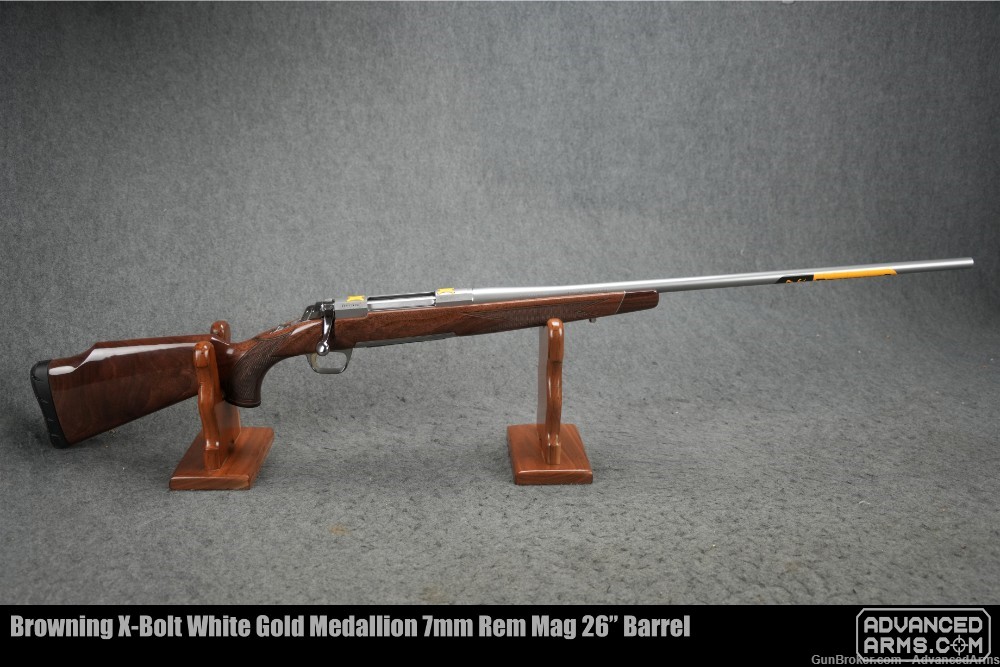 Browning X-Bolt White Gold Medallion 7mm Rem Mag 26” Barrel-img-0