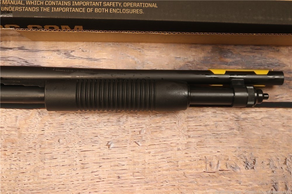 Mossberg 590 12 gauge 18.5" 7 round Pump Action Shotgun Black-img-3
