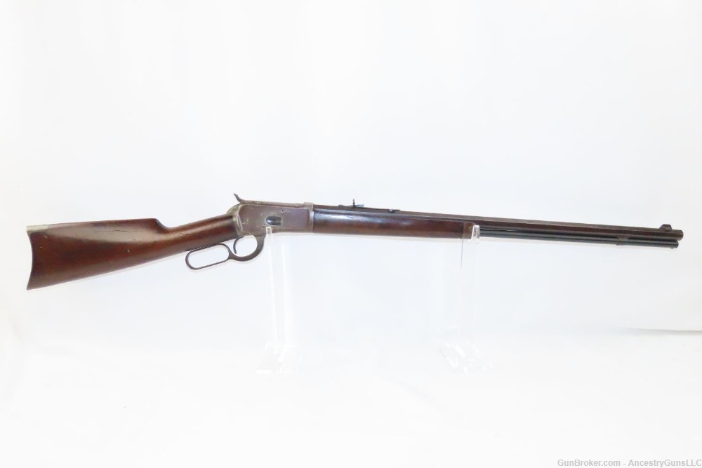 1912 WINCHESTER 1892 Lever Action .32-20 WCF RIFLE Octagonal Barrel C&R    -img-15