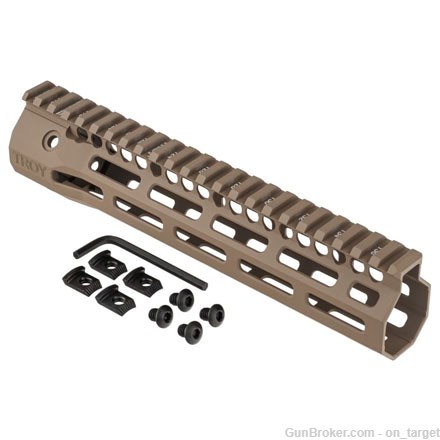 Troy Battle Ready 9.25" Special Ops Compatible Low-Pro Handguard-img-0