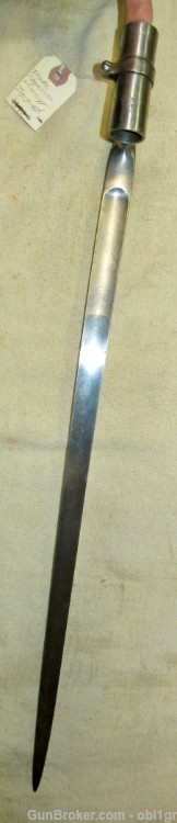 Original Civil War Drake Altered 1841 Mississippi Rifle Socket Bayonet -img-2
