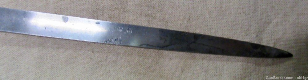 Original Civil War Drake Altered 1841 Mississippi Rifle Socket Bayonet -img-5
