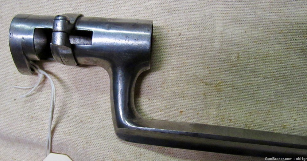Original Civil War Drake Altered 1841 Mississippi Rifle Socket Bayonet -img-1