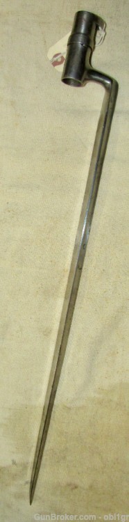 Original Civil War Drake Altered 1841 Mississippi Rifle Socket Bayonet -img-6