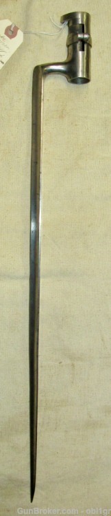 Original Civil War Drake Altered 1841 Mississippi Rifle Socket Bayonet -img-0