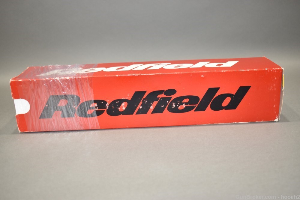 Vintage Redfield 4-Plex Fixed 4 Power Rifle Scope W/Box Duplex Reticle 1"-img-2