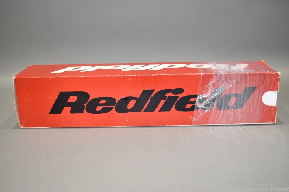 Vintage Redfield 4-Plex Fixed 4 Power Rifle Scope W/Box Duplex Reticle 1"-img-0