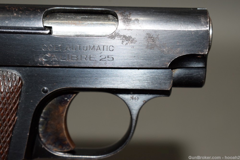 Nice Colt Model 1908 Vest Pocket Semi Auto Pistol 25 ACP 1932 C&R-img-4