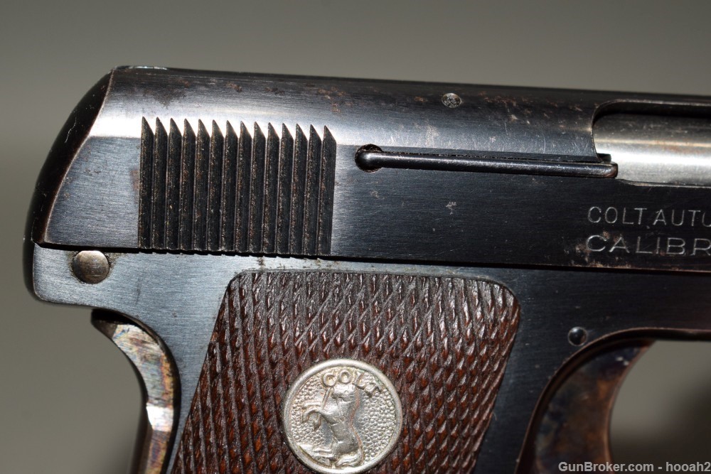 Nice Colt Model 1908 Vest Pocket Semi Auto Pistol 25 ACP 1932 C&R-img-3