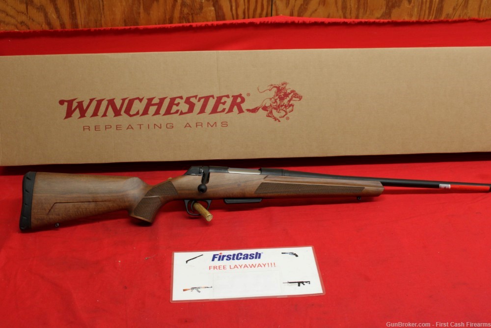 Winchester XPR Bolt Action Rifle 6.5 Creedmoor, Wood Stock Rh-img-0