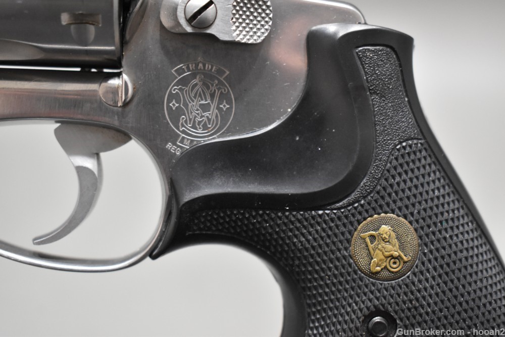 Nice Smith & Wesson Model 63 Kit Gun Stainless Revolver 22 LR 1987-img-9