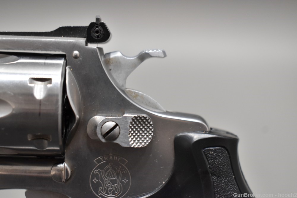 Nice Smith & Wesson Model 63 Kit Gun Stainless Revolver 22 LR 1987-img-10