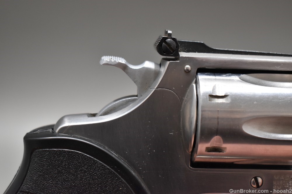 Nice Smith & Wesson Model 63 Kit Gun Stainless Revolver 22 LR 1987-img-4