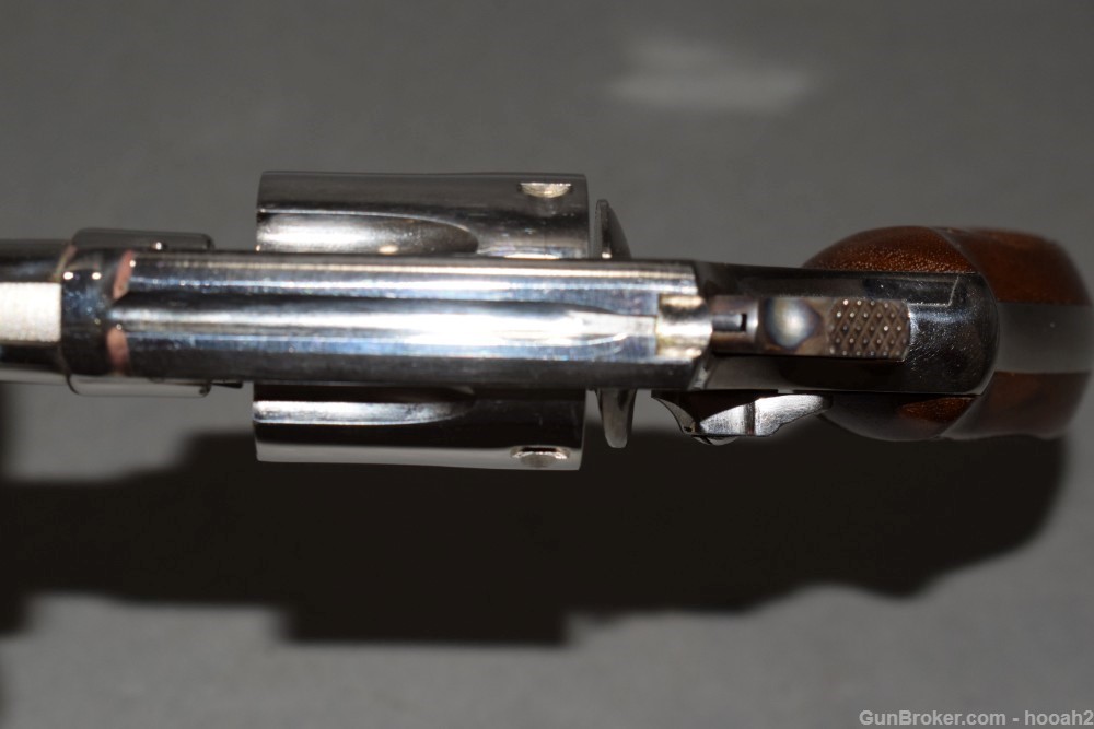 Exceptional Smith Wesson 30-1 DA Revolver 32 S&W Long 3" Nickel w Box-img-12