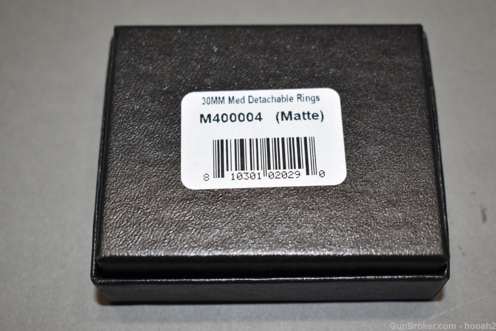 Talley 30mm Medium Detachable Scope Rings M400004 W/Box NOS-img-10