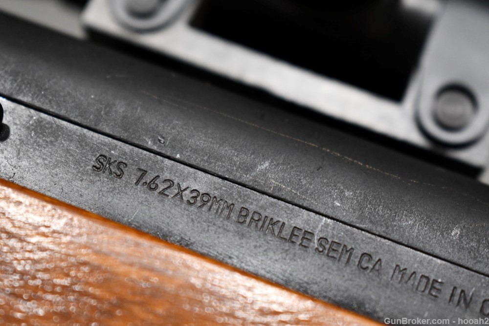 Uncommon Norinco SKS Briklee Trading T56 Hunter Carbine W Scope Box 7.62x39-img-53