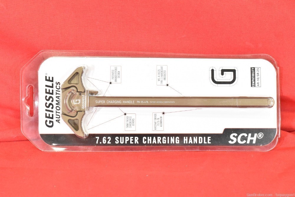 Geissele Super Charging Handle SCH DDC AR10 Ambi 05-476S -img-3