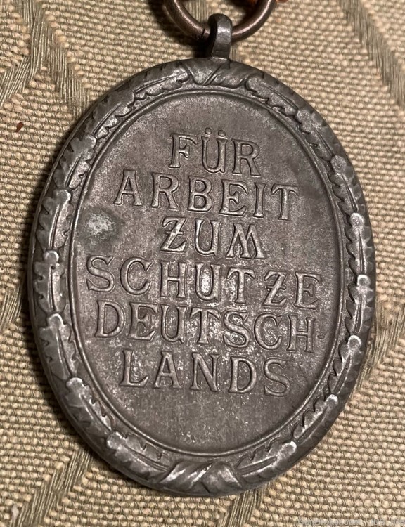  W.W. II. German Eastern Medal, West Wall Medal, Complete-img-3