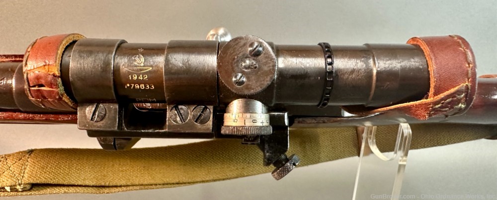 1943 Manufactured Russian Izhevsk Model 91/30PU Sniper's Rifle-img-59