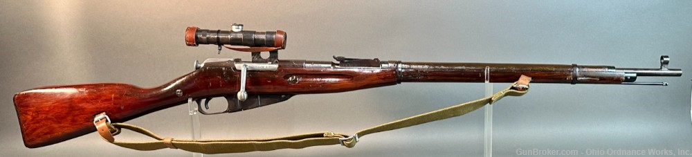 1943 Manufactured Russian Izhevsk Model 91/30PU Sniper's Rifle-img-23