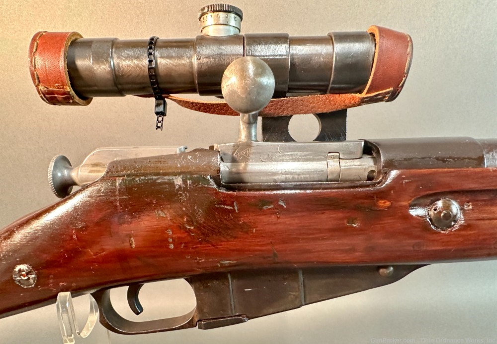 1943 Manufactured Russian Izhevsk Model 91/30PU Sniper's Rifle-img-34