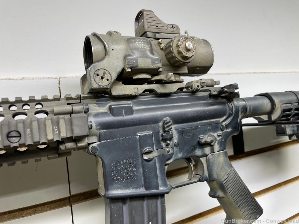 NO LAW LETTER M4A1/BLK2 Clone Correct Machine Gun-img-5