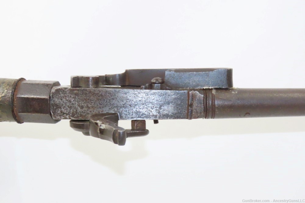 WIND GUN Late 1700s/Early 1800s European M.H. RASEF Stock Reservoir AIR GUN-img-12