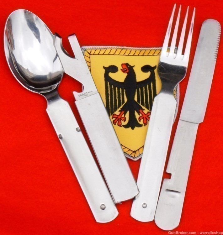 West German knife fork spoon set-img-0