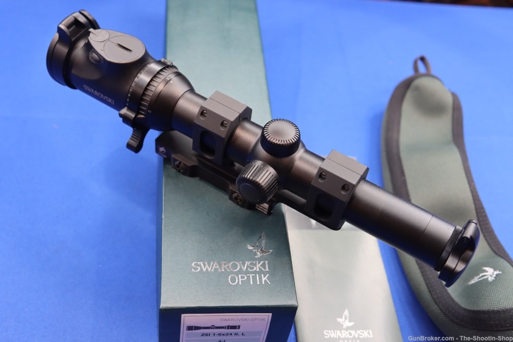 SWAROVSKI Z6I 1-6X24 II L Rifle Scope w/ American Defense Mount Illuminated-img-19