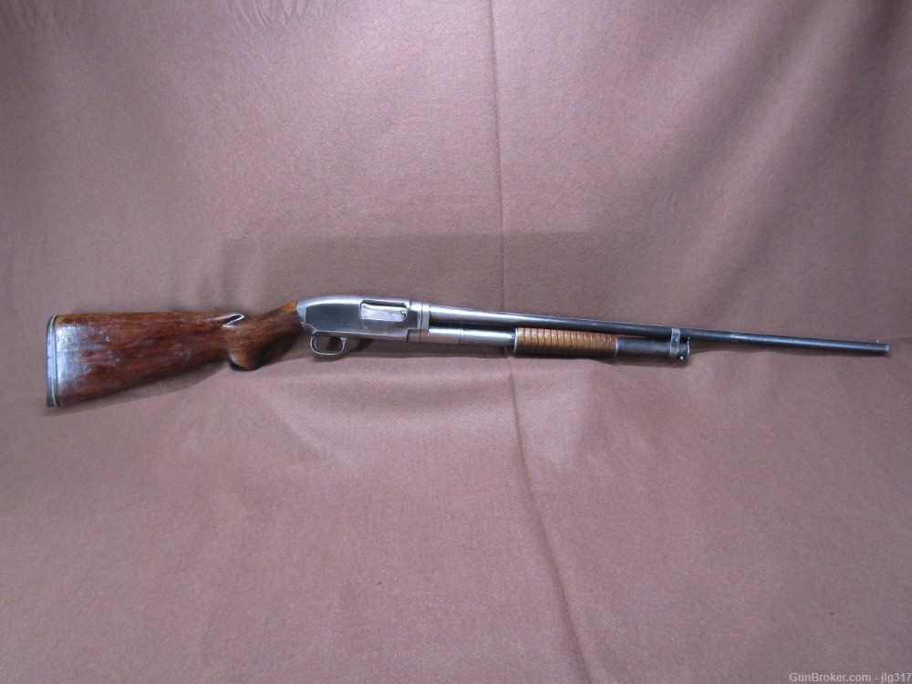 Winchester Model 12 20 GA 2 3/4 In Pump Shotgun Made in 1941 C&R Okay-img-0