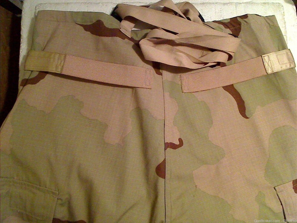 Desert Camo Chemical Protective Overgarment Large-Regular With Suspenders-img-6