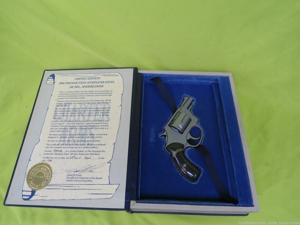 Charter Arms Undercover Revolver #46 of 500 pre-production Ltd.Ed.1981 new-img-0