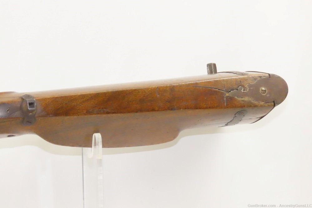 AUSTRIAN 19th Century F. HOVER Bellows Crank Handle Tip-Up Barrel AIR GUN  -img-11