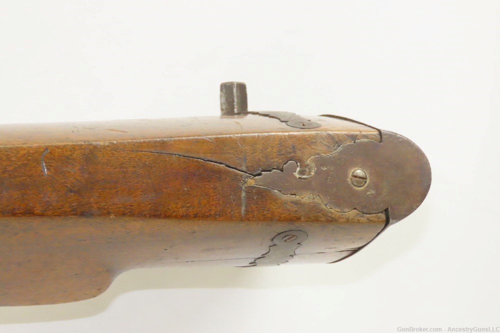 AUSTRIAN 19th Century F. HOVER Bellows Crank Handle Tip-Up Barrel AIR GUN  -img-10