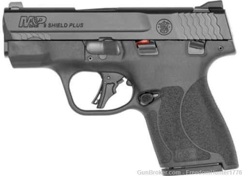 S&W M&P Shield Plus Micro-Compact Frame 9mm Luger 10 Round Thumb Safety-img-0