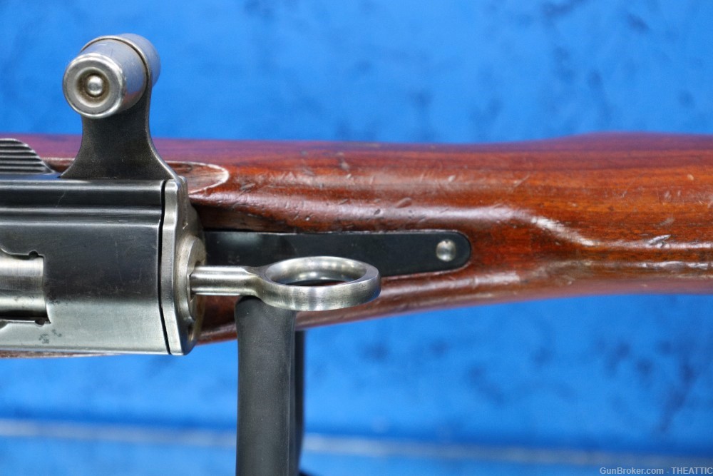 SWISS K31 7.5X55 STRAIGHT PULL RIFLE WITH BRASS MUZZLE COVER & SLING C&R-img-15