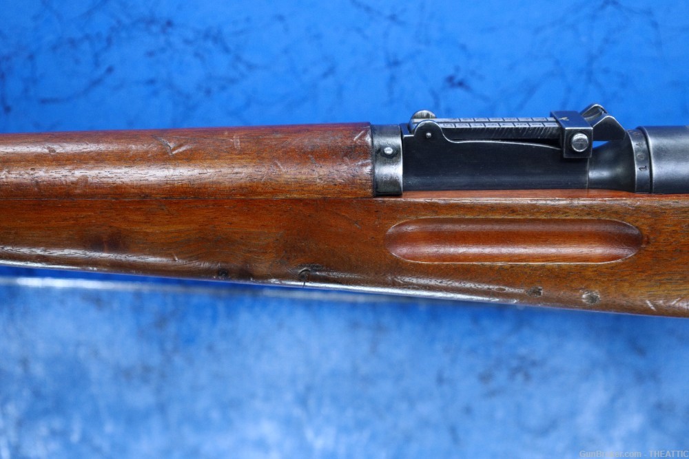 SWISS K31 7.5X55 STRAIGHT PULL RIFLE WITH BRASS MUZZLE COVER & SLING C&R-img-7