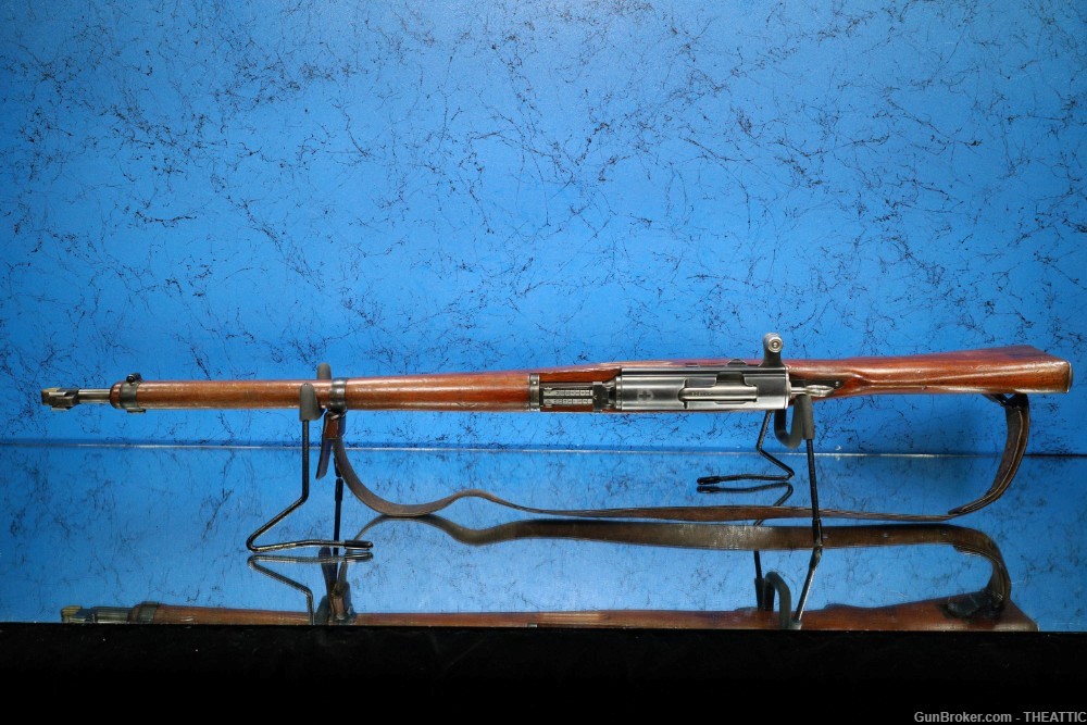 SWISS K31 7.5X55 STRAIGHT PULL RIFLE WITH BRASS MUZZLE COVER & SLING C&R-img-12