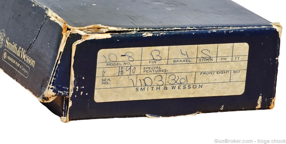 Smith & Wesson 10-8 38 Spl *Original Box & Paperwork* 4"-img-15
