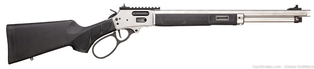 Smith & Wesson 1854 Stainless 44 Mag 19.25" TB 9+1 Lever Action S&W 13812-img-0