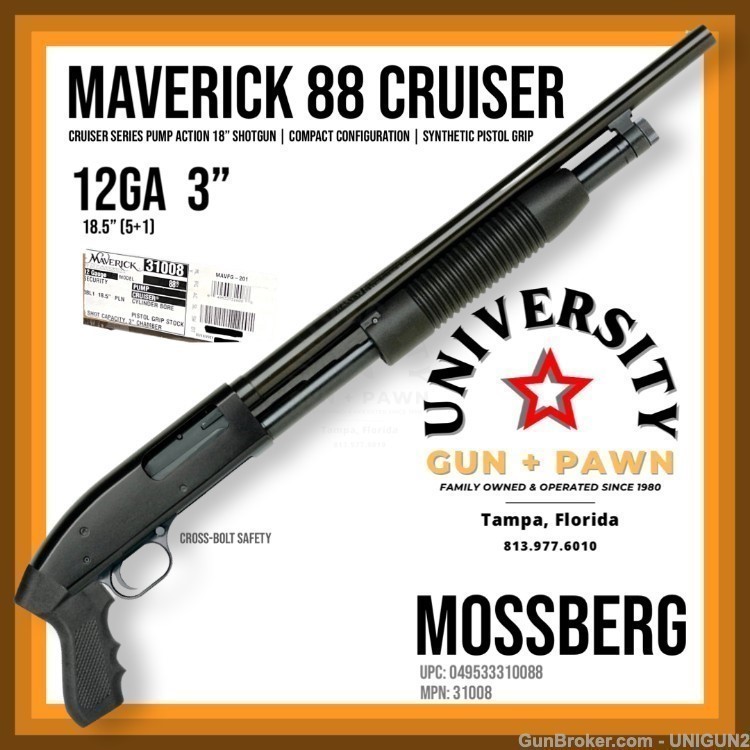 MOSSBERG Maverick 88 Cruiser 049533310088 31008-img-0