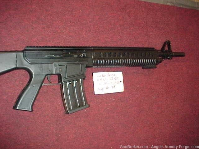 BK# 109 - Leader Arms Model AR12 - 12 Ga Semi Auto Shotgun-img-1