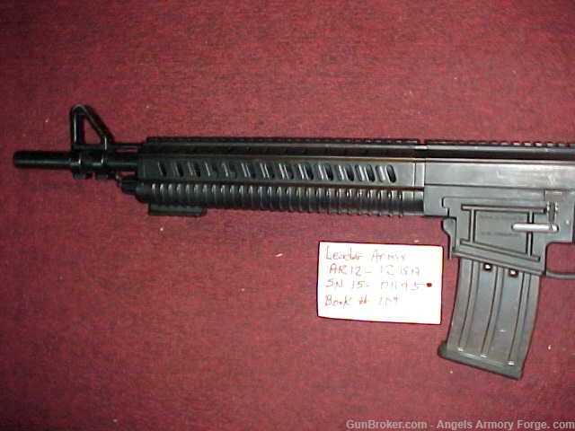 BK# 109 - Leader Arms Model AR12 - 12 Ga Semi Auto Shotgun-img-6