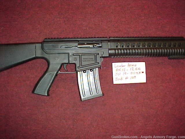 BK# 109 - Leader Arms Model AR12 - 12 Ga Semi Auto Shotgun-img-2