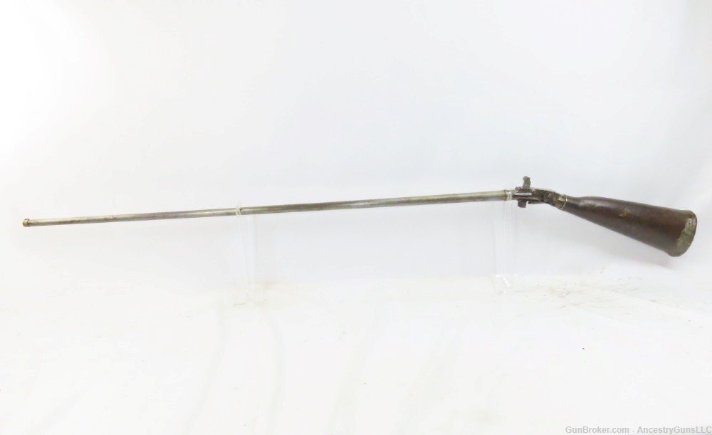 “WIND GUN” Late 1700s/Early 1800s AUSTRIAN/GERMANIC Stock Reservoir AIR GUN-img-13