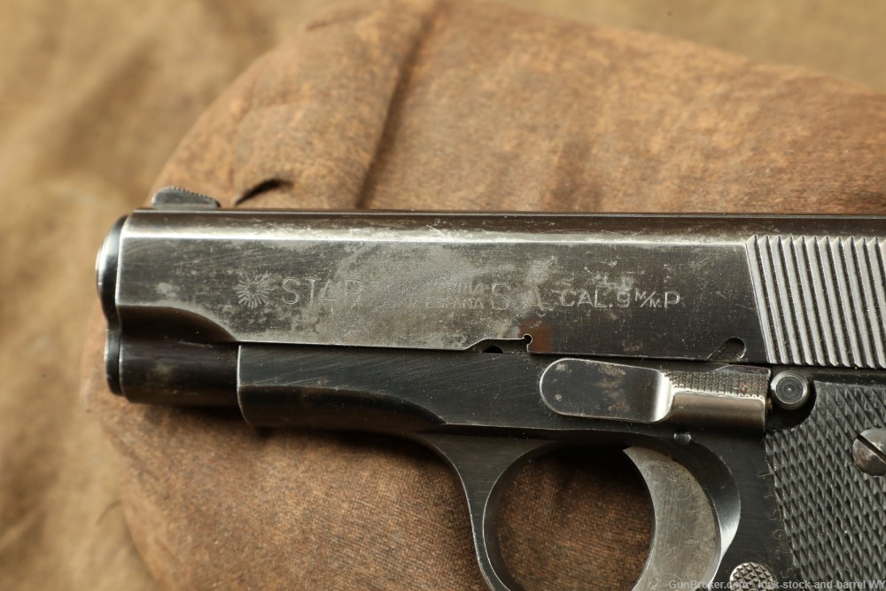 Spain, STAR Bonifacio Model BM 9mm 3.9” Blued Pistol 1911-img-18