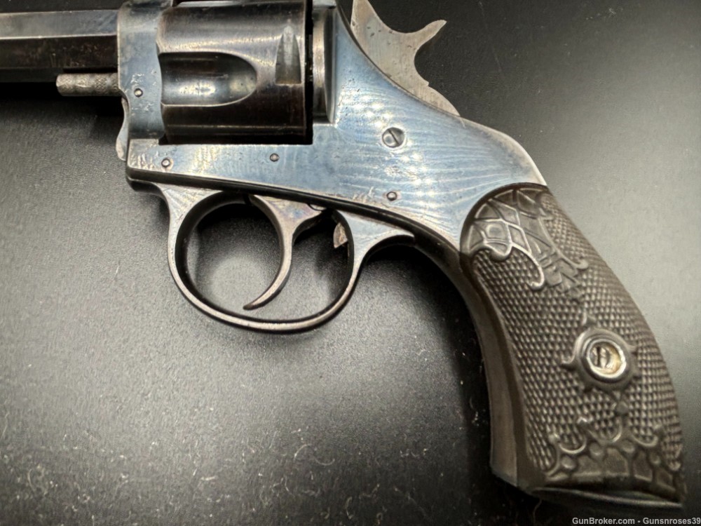 Rare Harrington & Richardson "The American" 44 Webley Revolver "C&R"-img-6