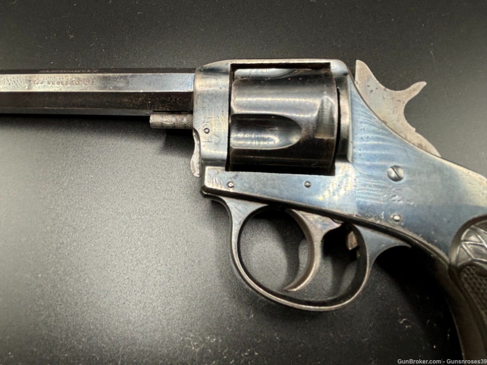 Rare Harrington & Richardson "The American" 44 Webley Revolver "C&R"-img-11